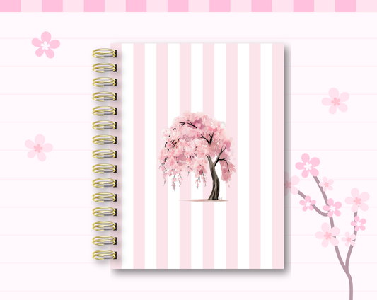 Sakura Tree Weekly Planner Spiral Bound