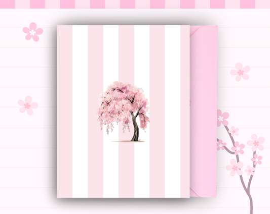 Sakura Blossom Tree Greeting Card