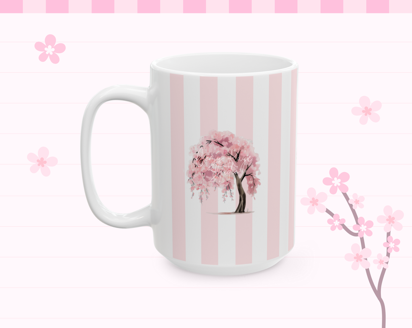 Sakura Tree Ceramic Mug 15oz