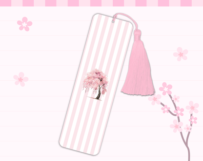 Sakura Blossom Tree Bookmark Tassel