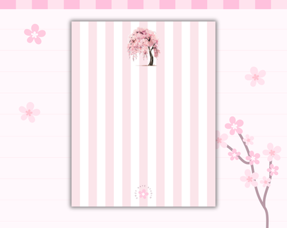 Sakura Tree 3.5x4.5 Memo Pad