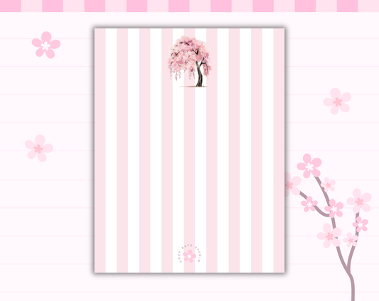 Sakura Tree 3.5x4.5 Memo Pad