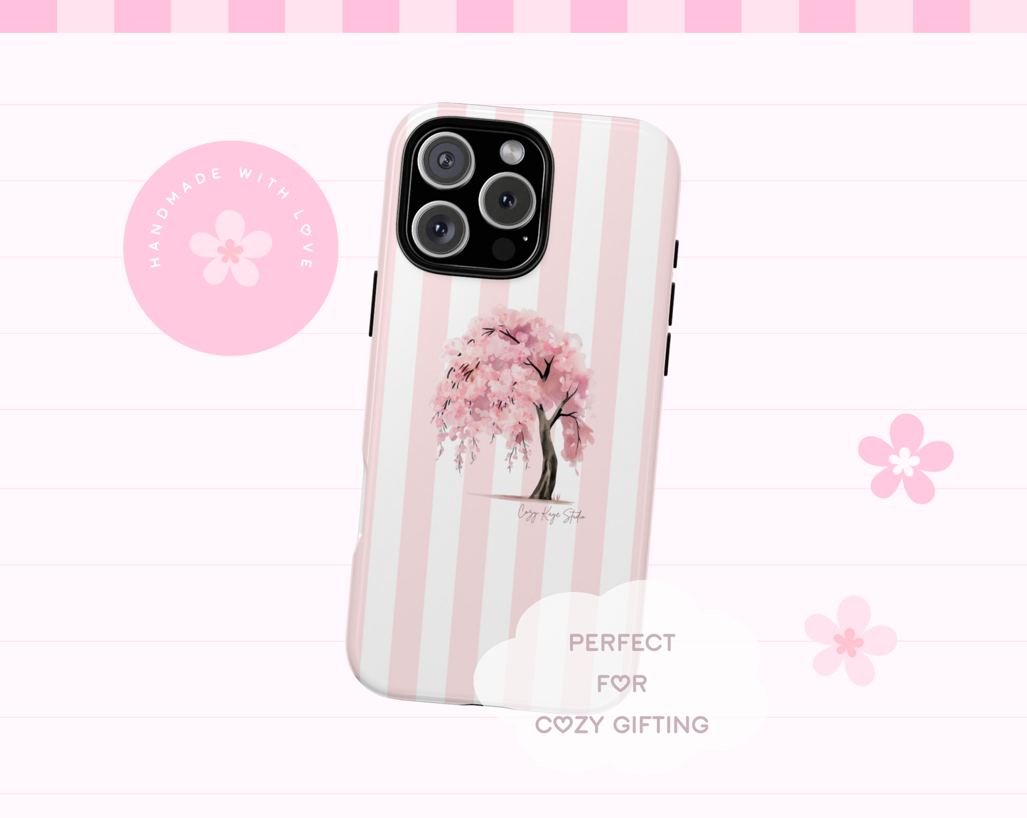 Sakura Tree Tough Phone Case