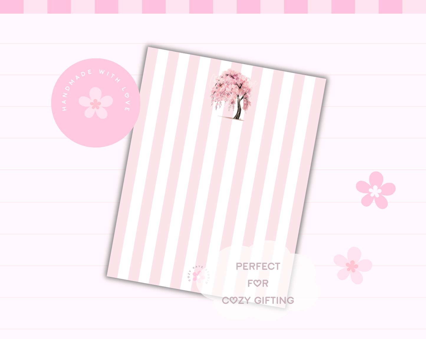 Sakura Tree 3.5x4.5 Memo Pad