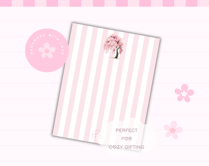Sakura Tree 3.5x4.5 Memo Pad