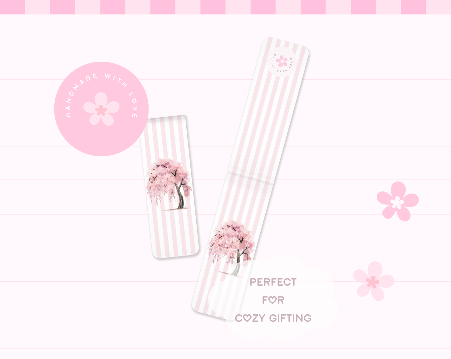 Sakura Tree Magnetic Bookmark