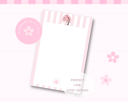 Sakura Tree 4x6 Memo Pad