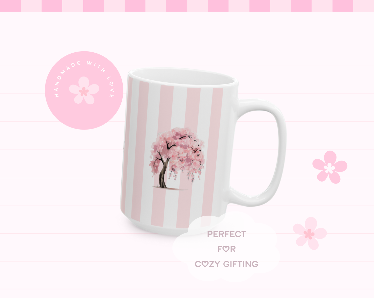 Sakura Tree Ceramic Mug 15oz