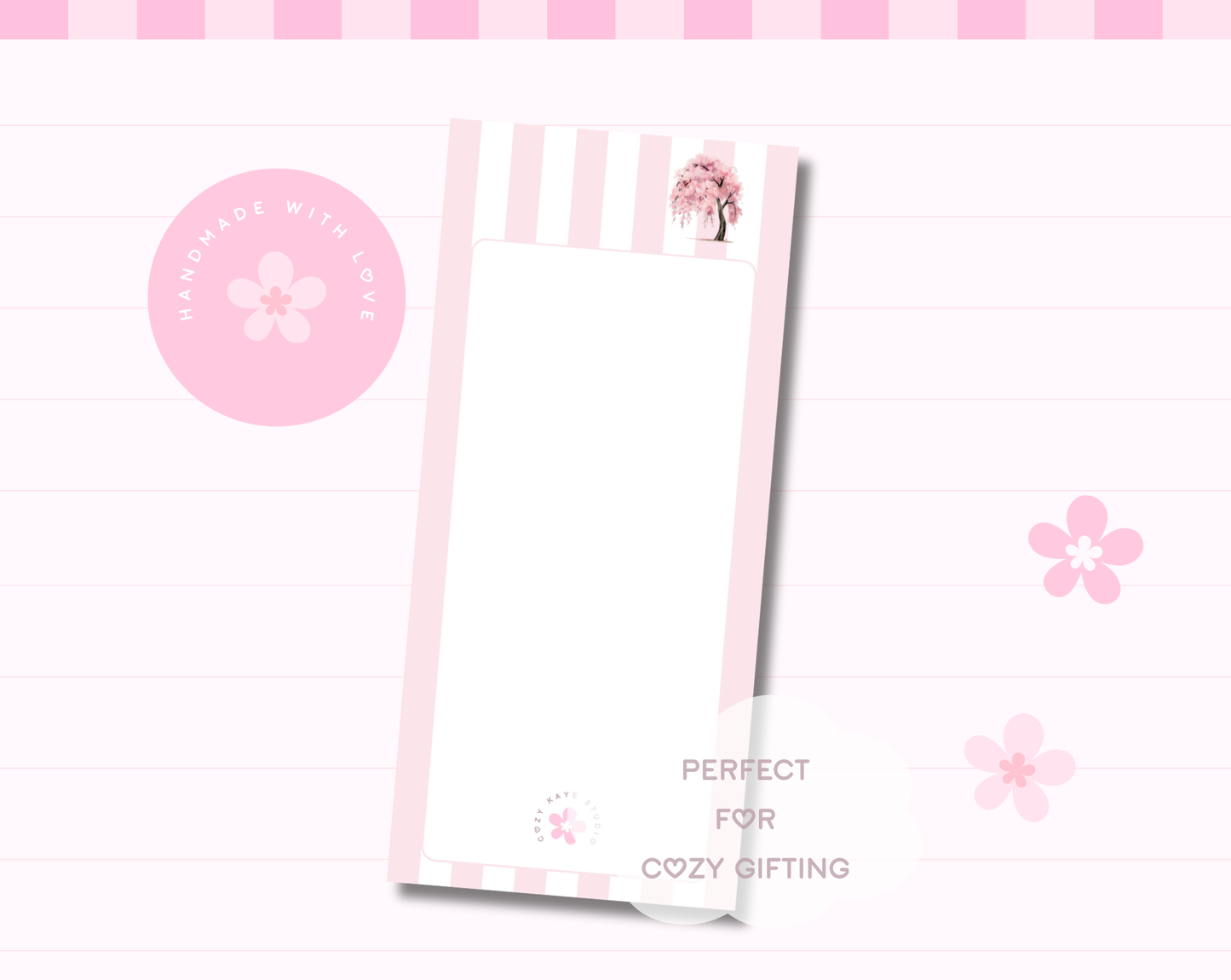 Sakura Tree 3.66x8.5 Memo Pad