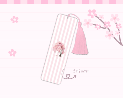 Sakura Blossom Tree Bookmark Tassel