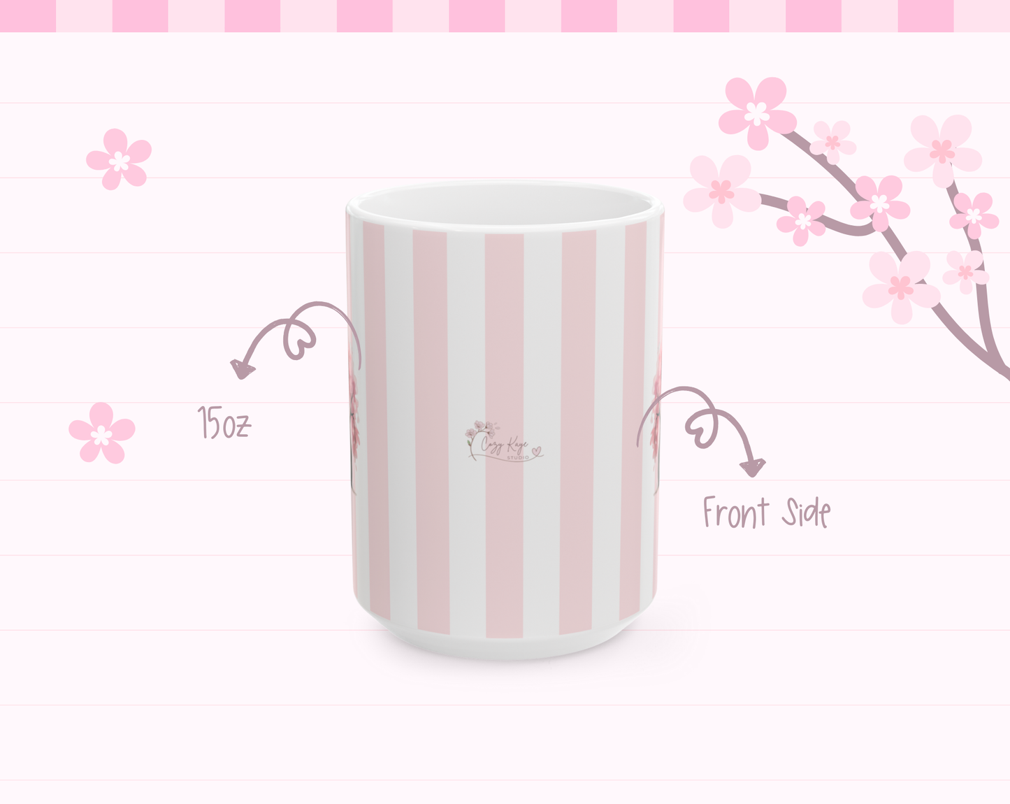 Sakura Tree Ceramic Mug 15oz