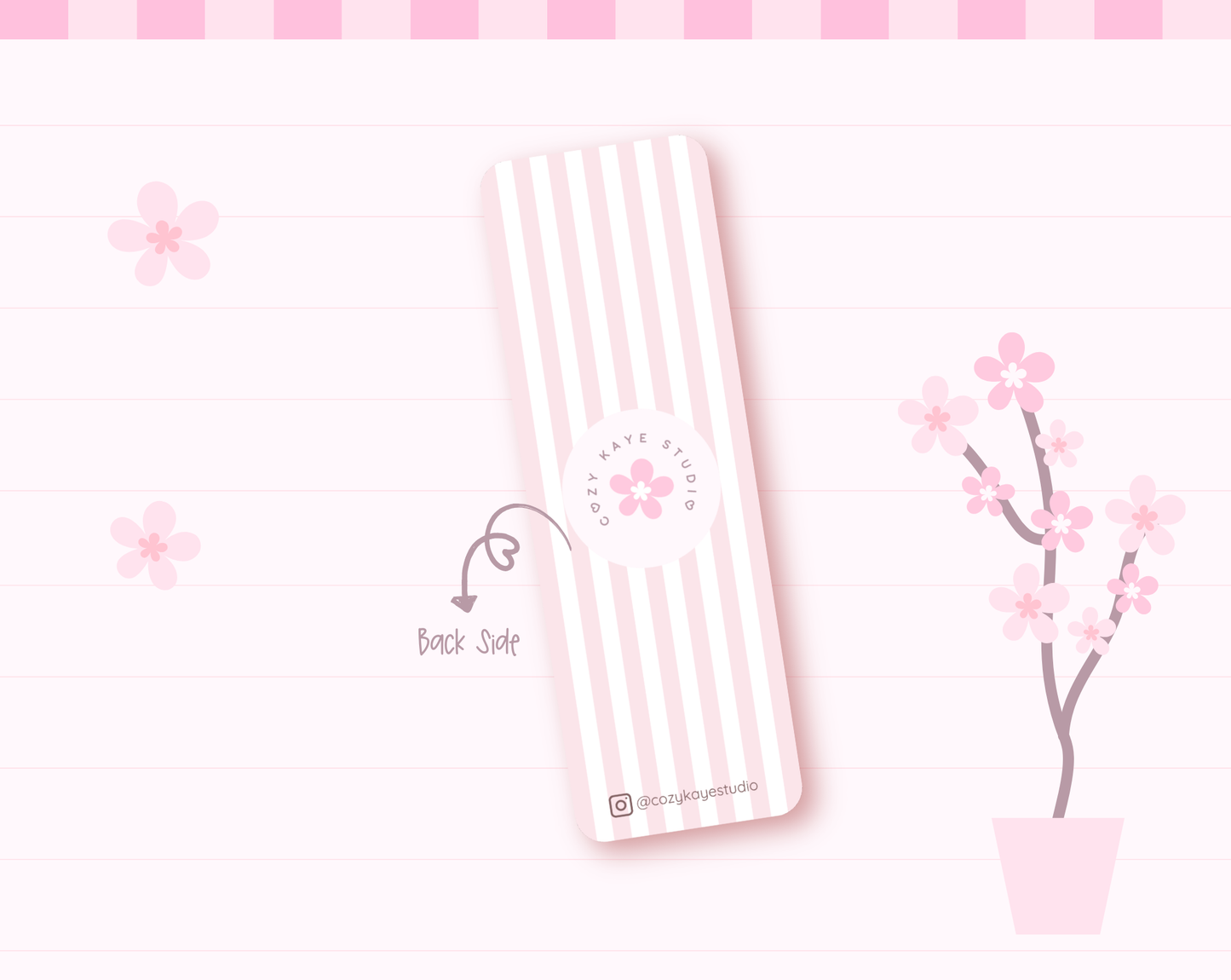 Sakura Blossom Tree Large Bookmark