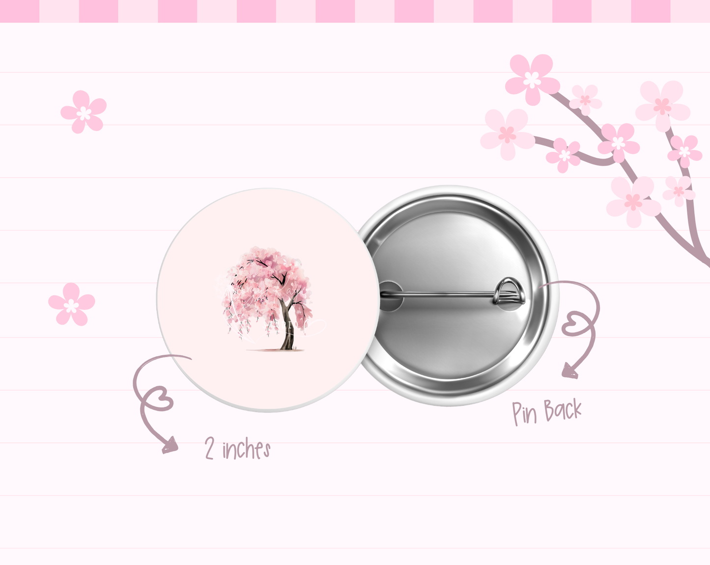 Sakura Tree Series Mystery Pin