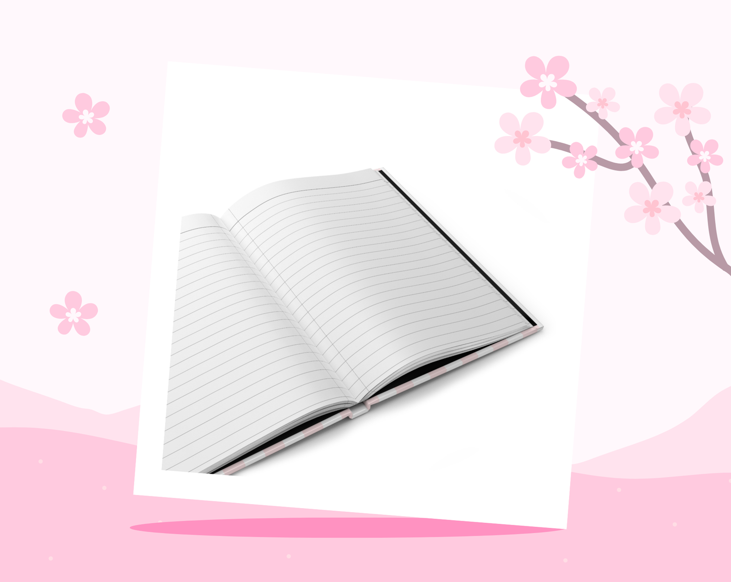 Sakura Tree Hardcover Notebook