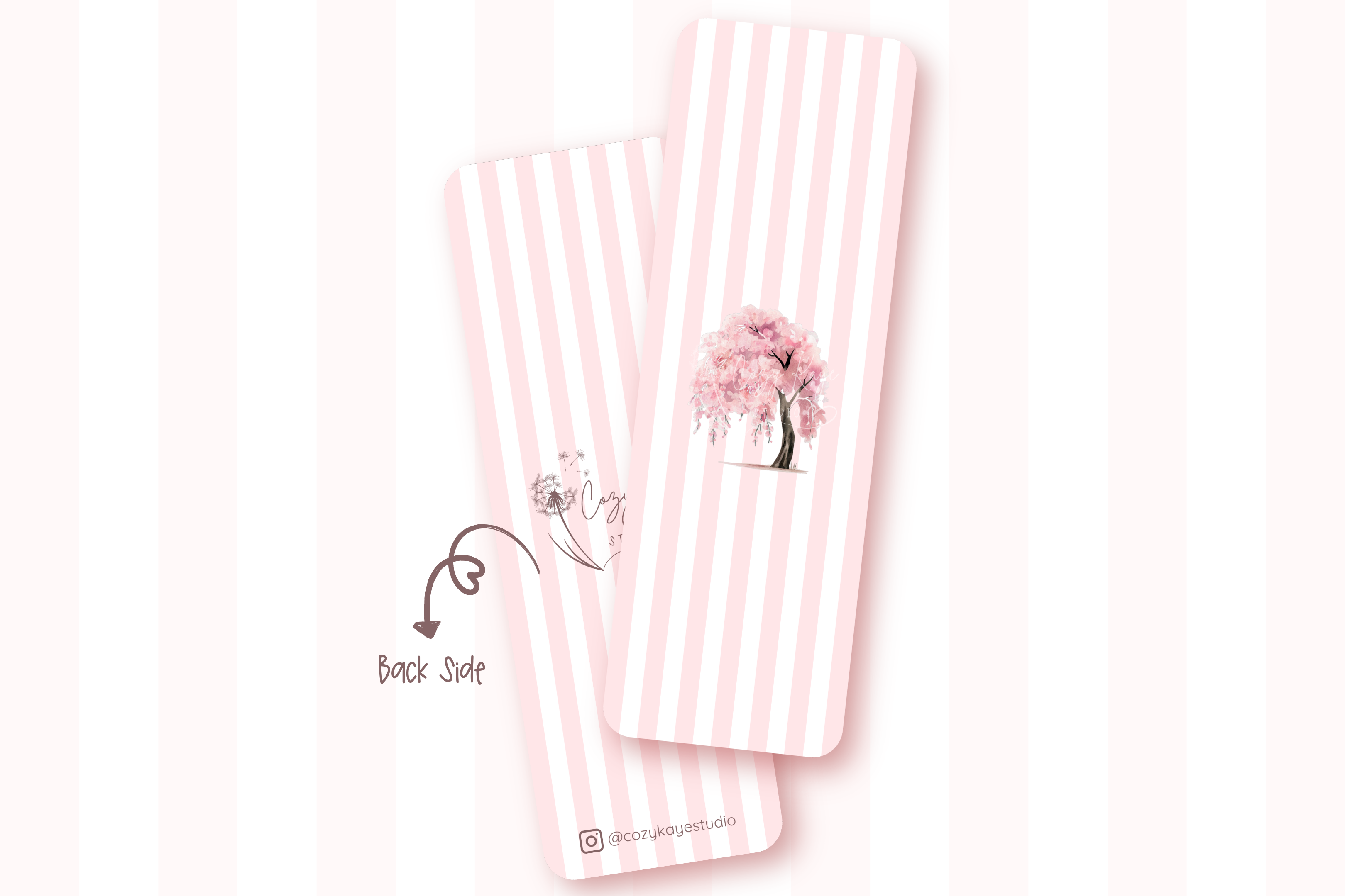 Sakura Tree Large Bookmark (Peony)